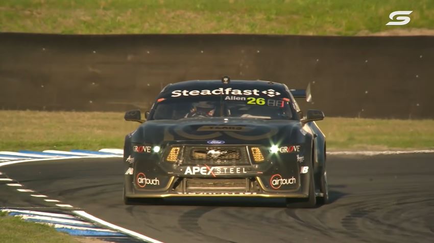 Kai Allen wins his first career Supercars race at Ruapuna Raceway ...