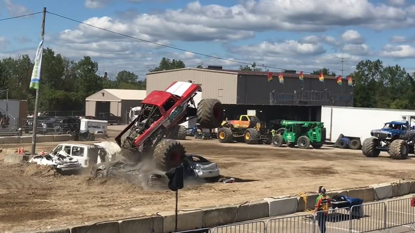 Full Throttle Monster Trucks at the Michigan State Fairgrounds – BGMSportsTrax