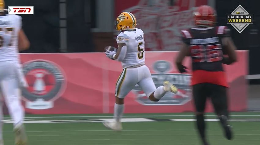 Edmonton Elks rally in the second half to beat the Stampeders on Labour Day Weekend – BGMSportsTrax