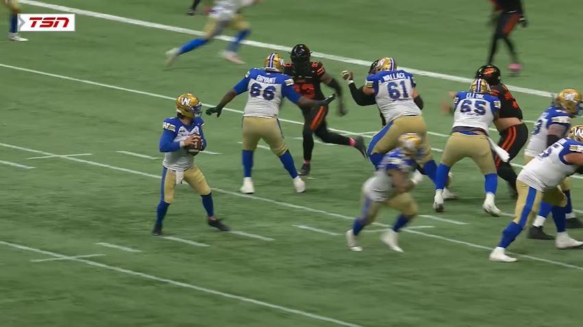 Dru Brown leads the Blue Bombers over the Lions to clinch a playoff spot – BGMSportsTrax